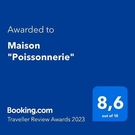 Holiday home Maison Poissonnerie